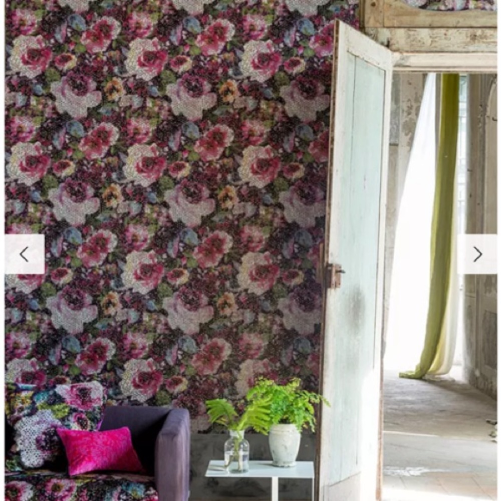 Designer’s Guild Mattiazzo Damson Wallpaper - THE Most Beautiful Wallpaper ever